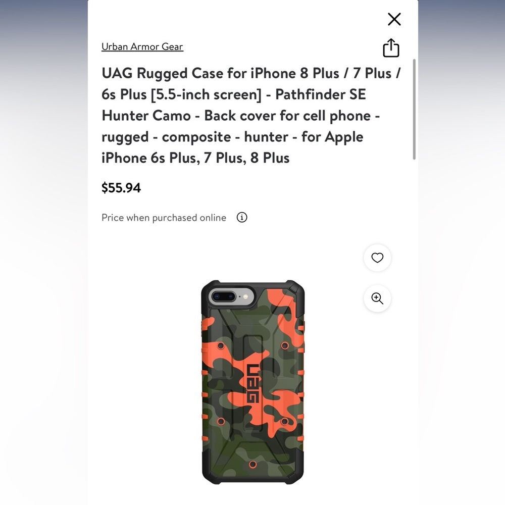 iPhone 8/7/6S Plus case